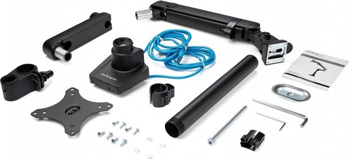 Produktbild StarTech ARMPIVOT2USB3 Monitorhalterung (Gelenkarm, 34-Zoll-VESA-Monitor, Premium 2x USB (Tisch, 34")