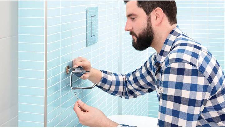 Actual product image tesa Toilet paper holder Smooz