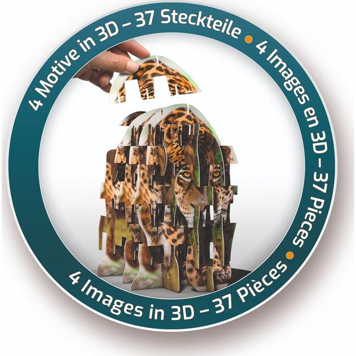 Produktbild Ravensburger 4S Wild Cats (21 Teile)