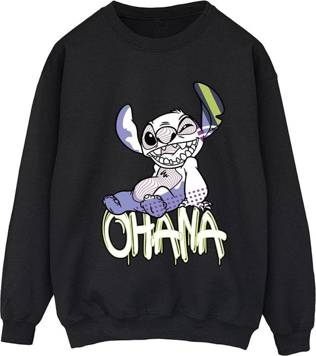 Produktbild Disney Lilo And Stitch Ohana Graffiti Sweatshirt (M)
