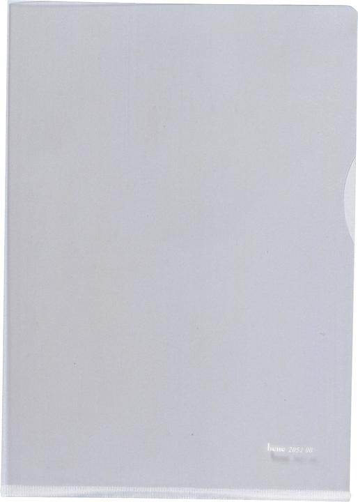 Image du produit Bene Pochette transparente DIN A5 PP (polypropylène) 160 mm x 10 mm Transparent (A5, 50 x)