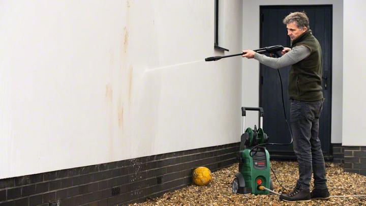 Actual product image Bosch Home & Garden High pressure cleaner AdvancedAquatak 150 incl. hose reel (Electrical connection)