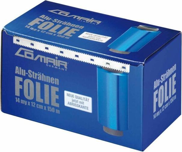 Comair Alufolie 14µ blau 12cmx150m Rolle