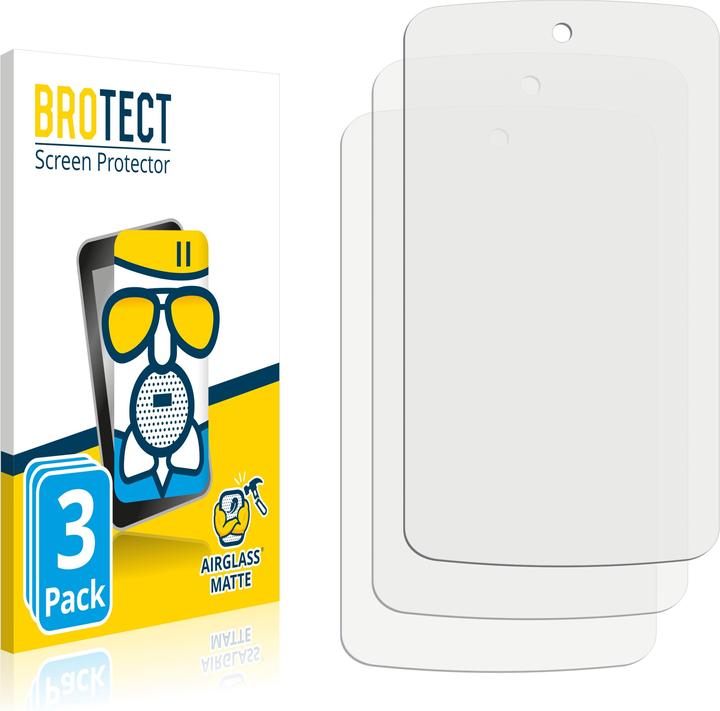 Immagine prodotto BROTECT AirGlass Vetro Opaco (3 Pezzo/i, S800)