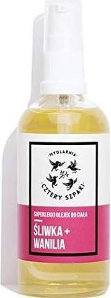 Mydlarnia Cztery Szpaki Mydlarnia Cztery Starling Olio Corpo Superleggero Prugna + Vaniglia 100Ml (Olio corpo, 100 ml)