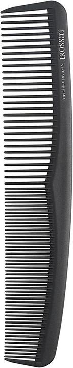 Actual product image Tools for Beauty T4B Lussoni Cutting Comb Shatterproof Carbon Hair Cutting Comb for All Hair Types with Antistatic an