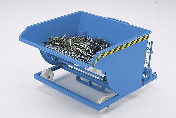 Immagine prodotto eurokraft pro Contenitore ribaltabile per trucioli, con ruote in poliammide (500 l)