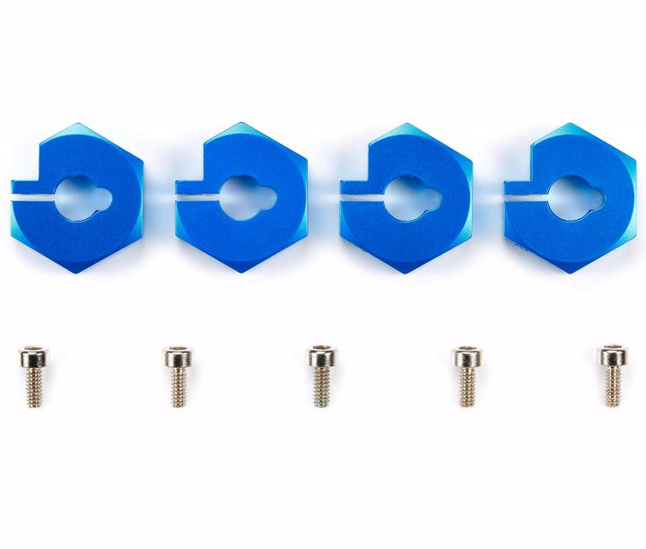Tamiya Clamp Type Alu Wheel Hubs Narrow Tread(4)