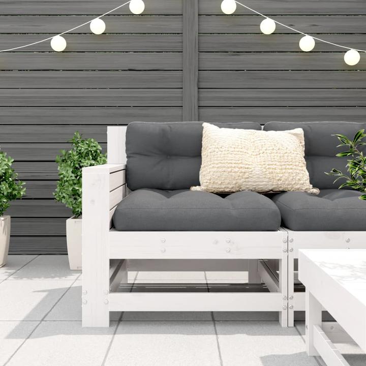 Produktbild VidaXL Gartensofa mit Armlehne