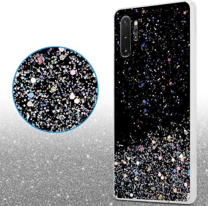Produktbild Cadorabo TPU Cover funkelnder Glitter (Samsung Galaxy Note 10 Plus)