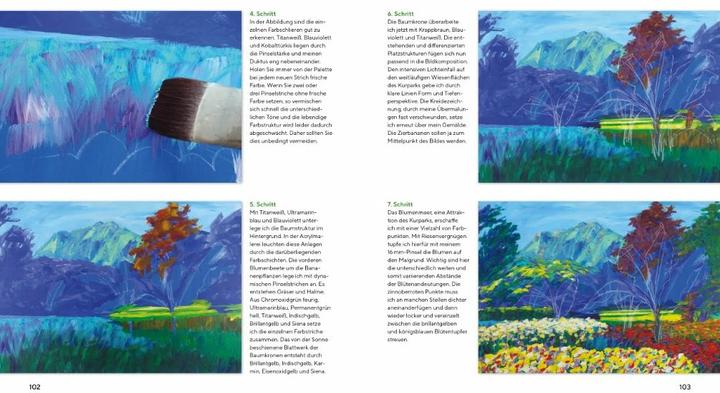 Image du produit Acrylmalerei Landschaften (Allemand, Werner Maier, 2021)