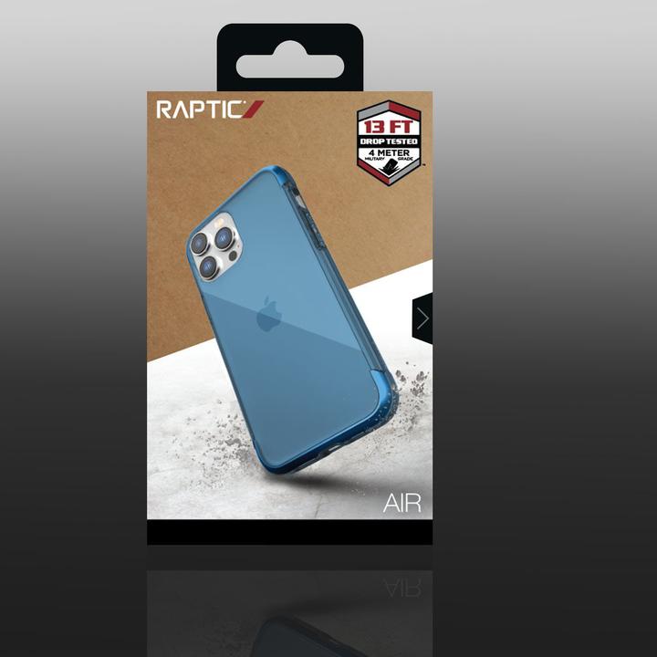 Immagine prodotto X-Doria Custodia Raptic Air per iPhone 14 Pro Armor Cover, Blu (Apple iPhone 14 Pro)