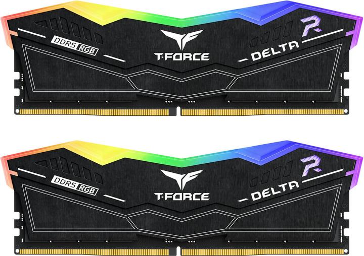 Actual product image Team Group D548GB 7200-34 Delta RGB bk K2 TEM (2 x 24GB, 7200 MHz, DDR5 RAM, DIMM)