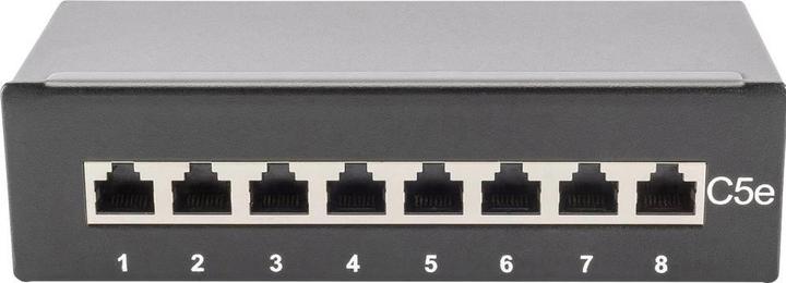 Produktbild Digitus CAT 5e Patch Panel, 8-Port 10" Desktop Version