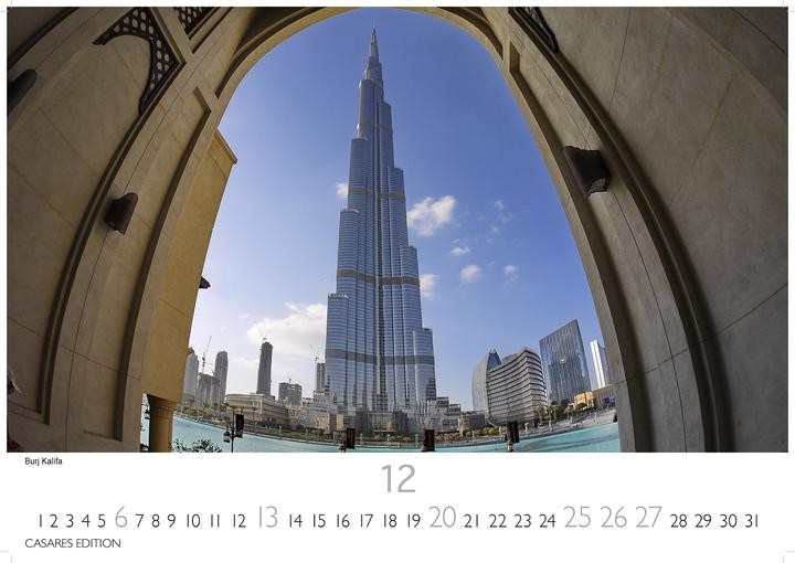 Produktbild Dubai/Abu Dhabi 2026 L 35x50cm (35 x 50 cm, Deutsch)