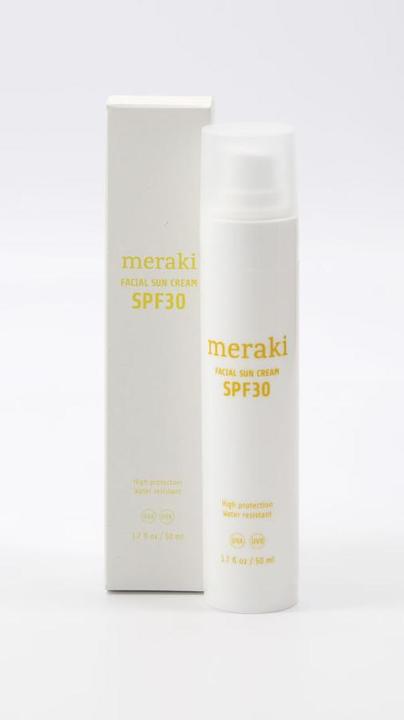 Actual product image Meraki Mildly scented (Sun cream face, SPF 30, 50 ml, 70 g)