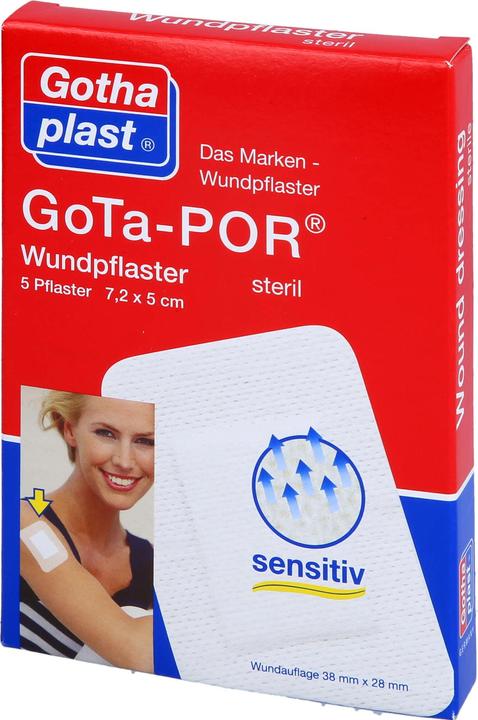 Produktbild Gothaplast GOTA POR WUND STE 7.2X5CM (5 x)