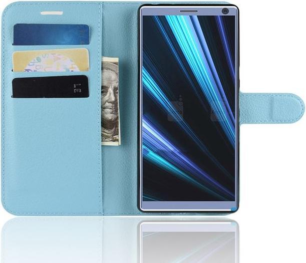 Produktbild MU Classic Litchi Leder Bookcover Series (Sony Xperia 10 Plus)