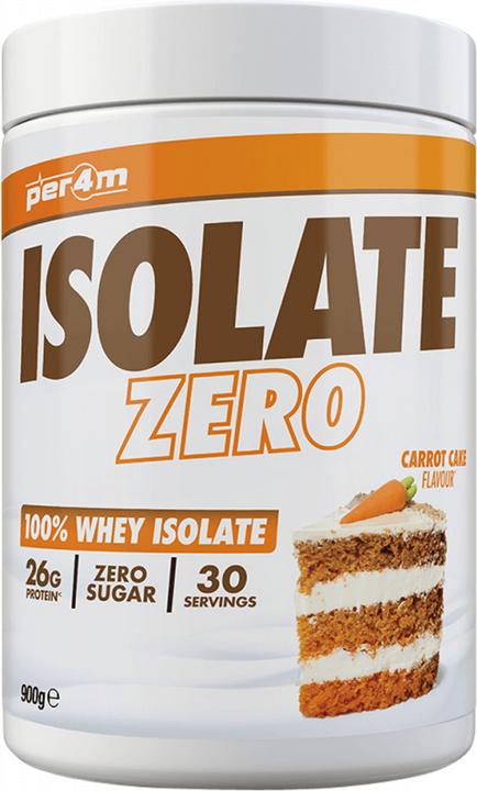 Immagine prodotto Per4m Isolato di siero di latte Zero (Torta di carote, 1 pz., 900 g)