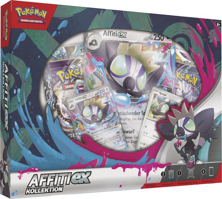 Actual product image Pokémon TCG EX-Kollektion Affiti (German, Box Set & Collection)