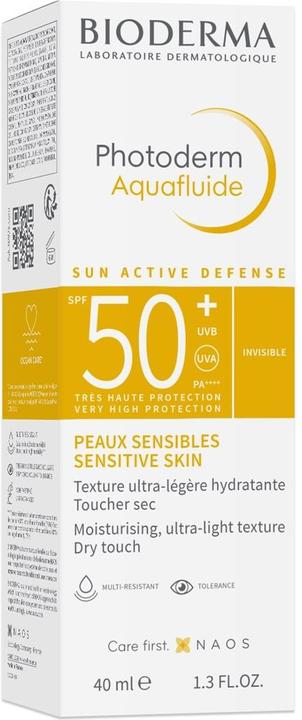 Produktbild Bioderma Photoderm Aquafluide SPF50+ neutre (Sonnencreme, SPF 50+, 40 ml)
