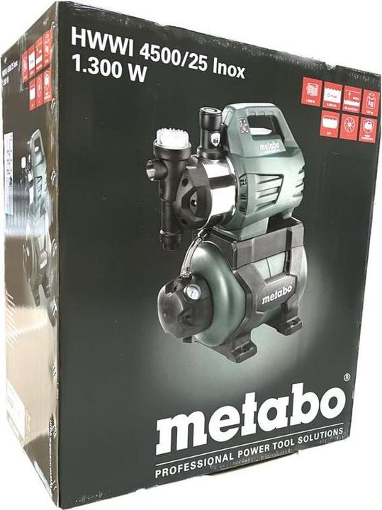 Image du produit Metabo Eau domestique 230 V 4500 l/h (Pompe à eau domestique)