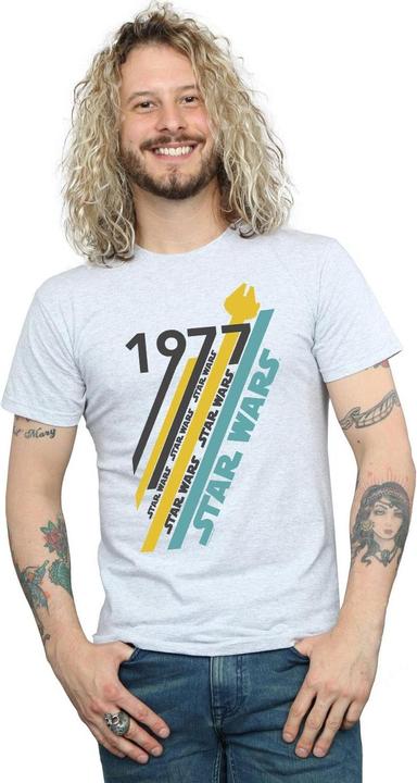 Produktbild Star Wars Retro 77 Stripes TShirt (L)