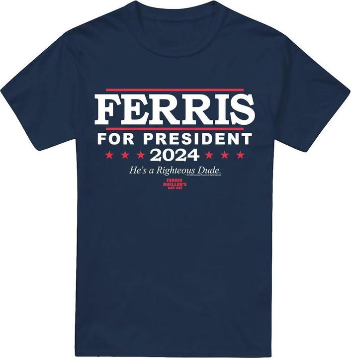 Ferris Bueller´s Day Off Ferris Bueller's Day Off Ferris For President TShirt (L)