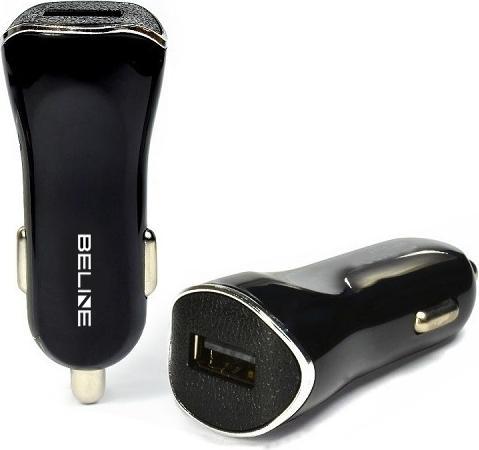 Actual product image Beline Ład. sam. 1xUSB 1A czarna/black (only head)