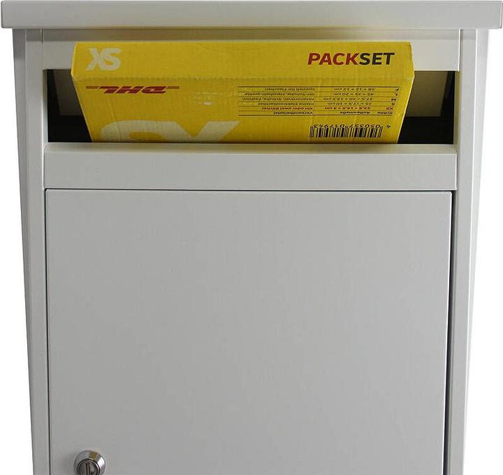 Actual product image SafePost Eurotrend No.1 letterbox white