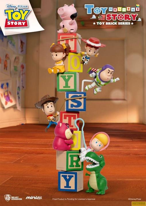 Productafbeelding Beast Kingdom Toy Story Mini Egg Attack Figuren 7 cm Brick Serie Assortiment (8)