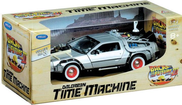 Actual product image Welly DeLorean Back to the future III