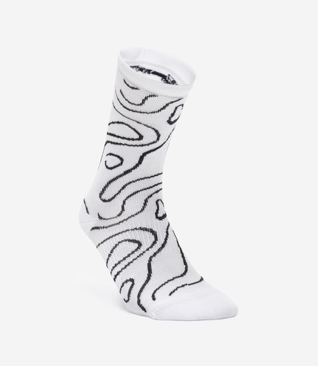 Immagine prodotto Domyos Sportsocken High 2er-Pack - weiss/rosa (39, 42)
