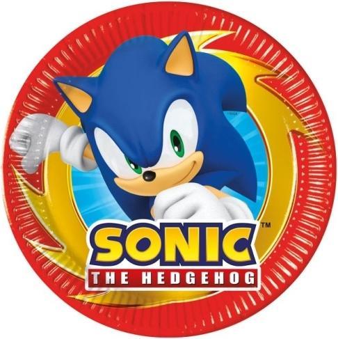 Produktbild GoDan Sonic Pappteller 20 cm 8 Stk