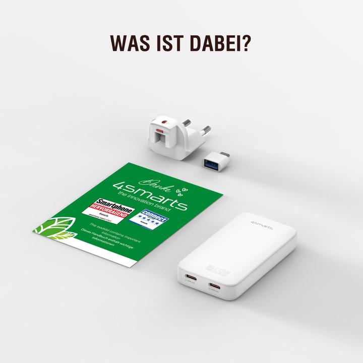 Actual product image 4smarts FlatPlug Slim Dual (65 W)