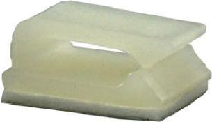 Produktbild Rs Pro Kabelhalter selbstklebend, Kabel-Ø 2.8mm Nylon 9,5 mm x 13mm (Klettkabelbinder, 13 mm)