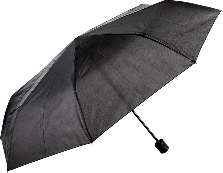 Idena Taschenregenschirm schwarz Ø100cm