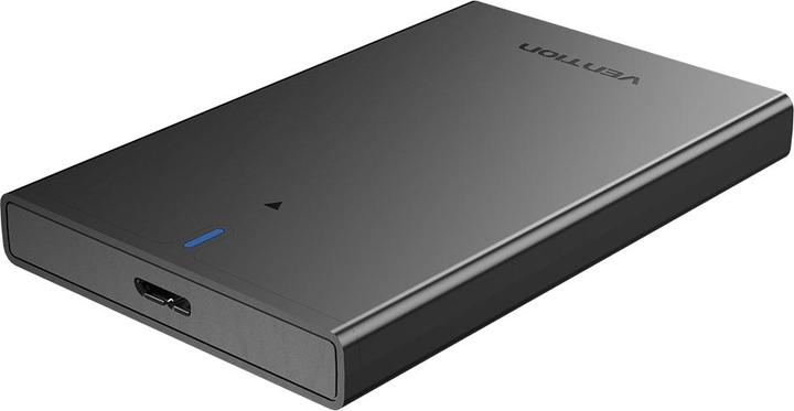 Actual product image Vention 2.5 Inch SATA Hard Drive Enclosure (USB 3.0 Micro-B) Black (2.5")