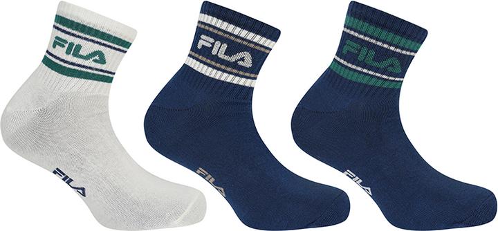 Produktbild FILA Man Quarter Lifestyle Plain Socks 3 Pairs Pack (3er Pack, 39 - 42)