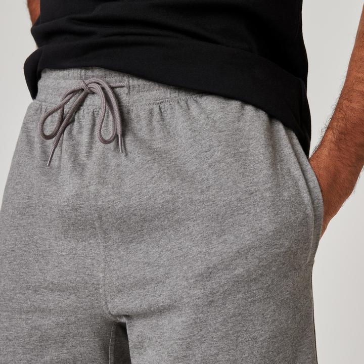 Image du produit Domyos Shorts Herren Baumwolle - grau (XL)