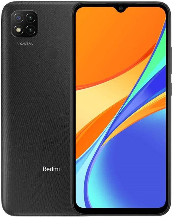 Xiaomi Redmi 9C (128 GB, Midnight Gray, 6.53", Hybrid Dual SIM, 13 Mpx, 4G)