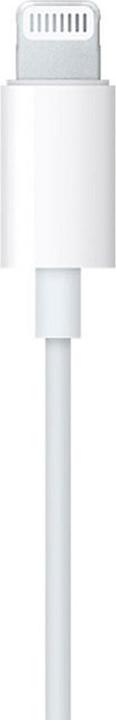 Produktbild - MWTY3ZM/A Apple EarPods Lightning Audio Stereo HF White (ANC, Kabelgebunden)
