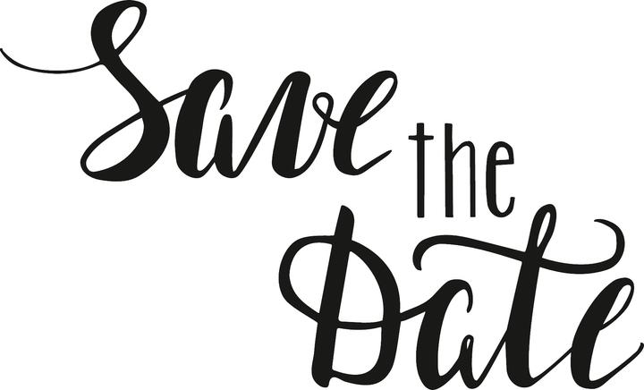 Actual product image Stewo Tampon à motif - Save the Date