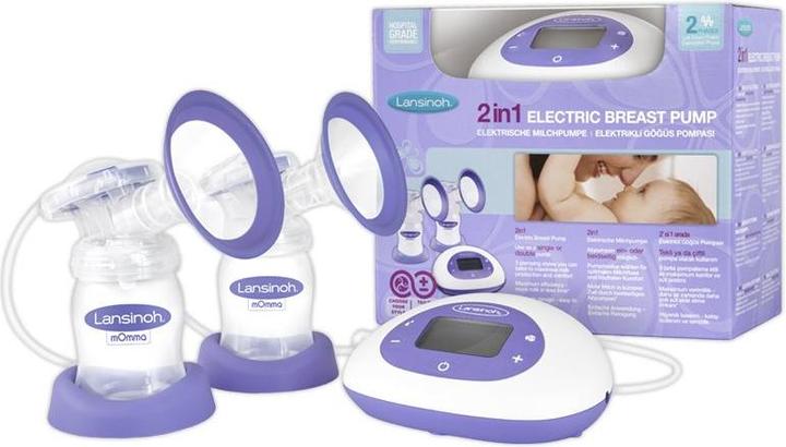 Actual product image Lansinoh 2 in 1 Electric Breast Pump
