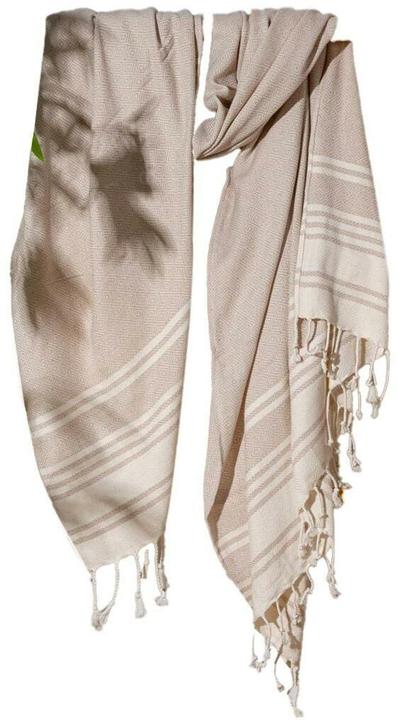 Actual product image Foutastic Strandtuch New Diamond Beige, Schnelltrocknend: Ja, Breite (90 x 170 cm)