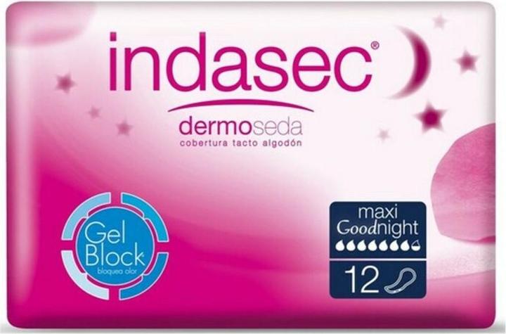 Produktbild Indasec Dermoseda Maxi Night (12 x)