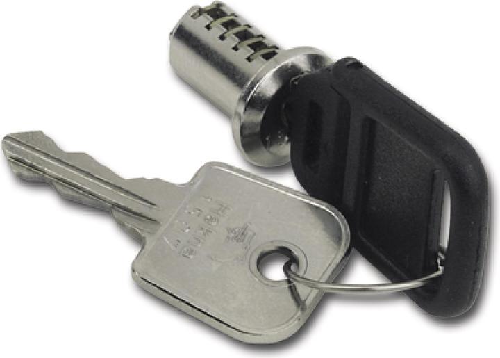 Actual product image Hekna Cylinder interchangeable core 2 keys, lock 1552 Zamak nickel-plated