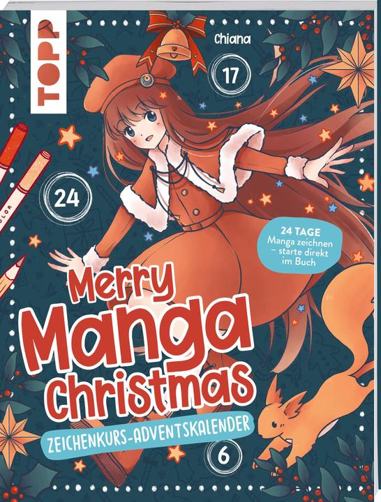 Actual product image Merry Manga Christmas. The Advent Calendar Book