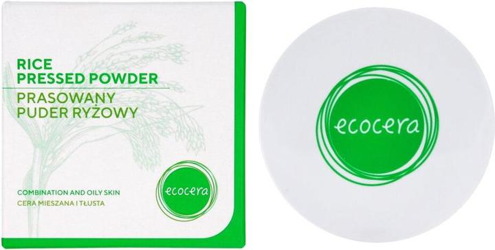 Actual product image Ecocera Pressed Rice Matte Powder - Matte Powder 10 G