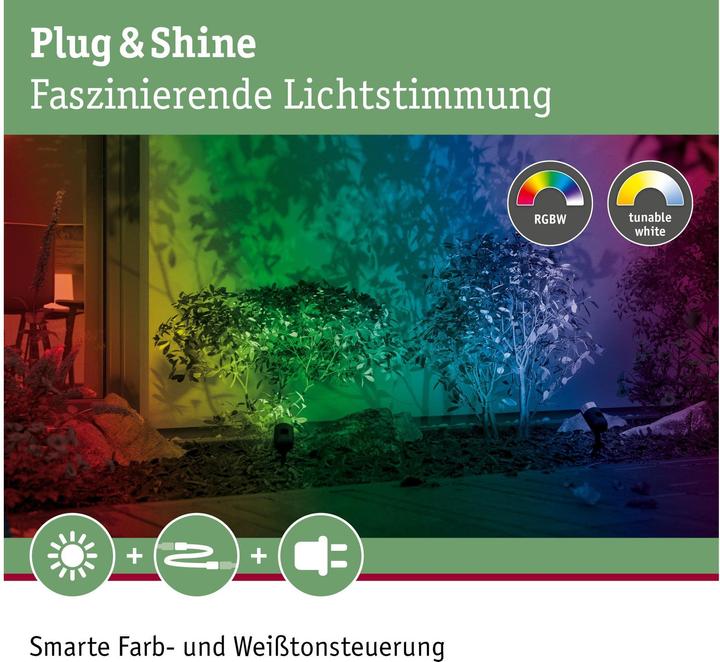 Produktbild Paulmann Outdoor Plug & Shine Pike Starterset (170 lm, IP44)